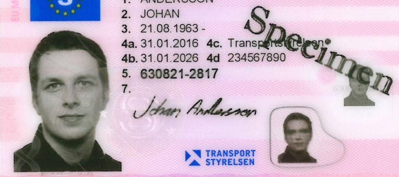 Köp svenskt körkort